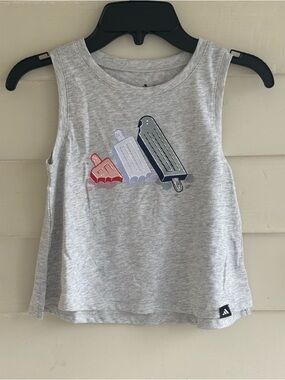 adidas 2 Piece Tank Top with Popsicles and Skort Girl’s Size 6 NWT
